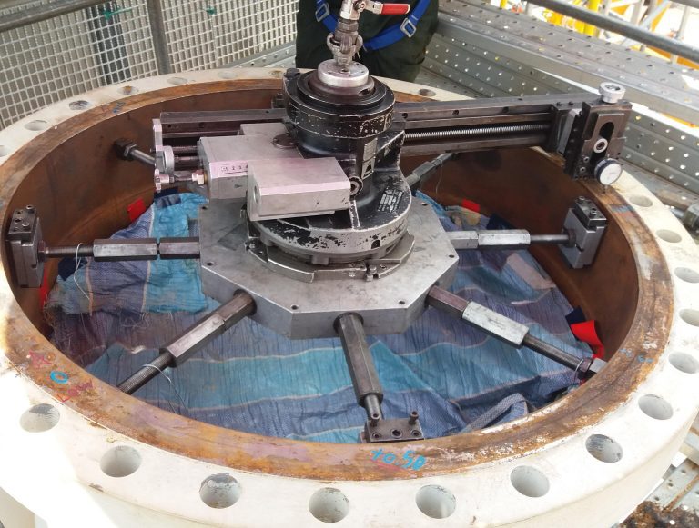 On-Site Machining - Flange Facing
